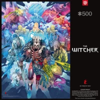 5. Good Loot Gaming Puzzle: The Witcher (Wiedźmin): Monster Faction (500 elementów)